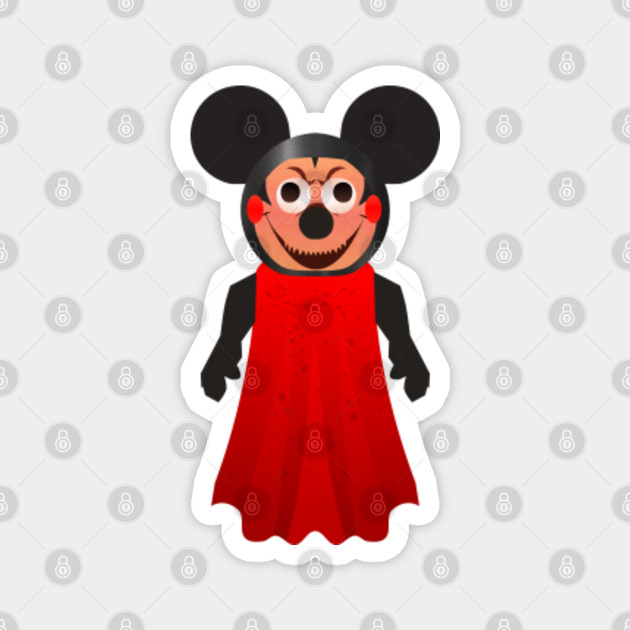 Roblox Piggy Mickey Mouse Roblox Magnet Teepublic - oof mouse roblox