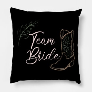 Team Bride Pillow