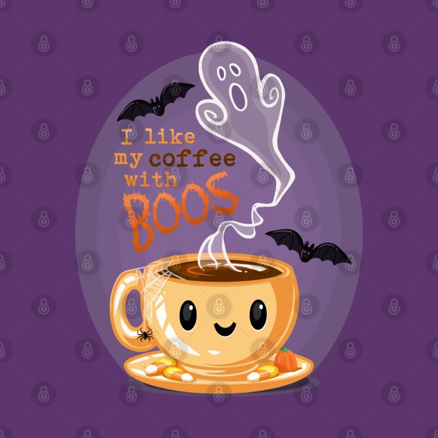 Coffee With Boos by ElephantShoe