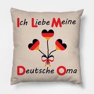 Ich Liebe meine Deutsche Oma- I love my German Oma Pillow