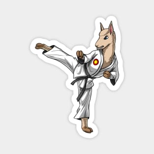 Llama Karate Magnet