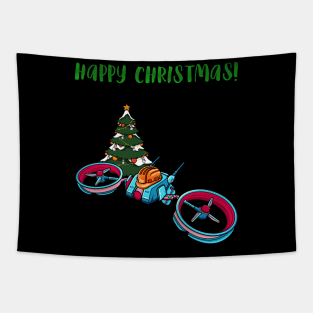 Drone #1 Christmas Edition Tapestry
