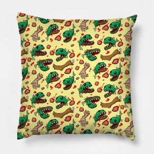 Piranha Attack Pillow