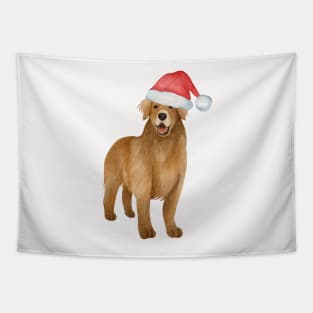 Cute And Lovely Animals With Christmas Tapestry