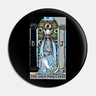 High Priestess Tarot Card Rider Waite Pin