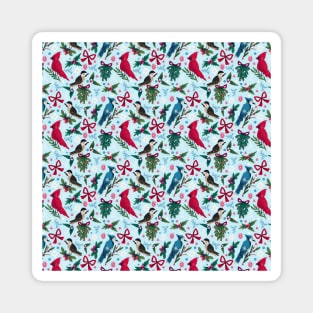 Joy to The Birds Repeat Pattern #1 Magnet