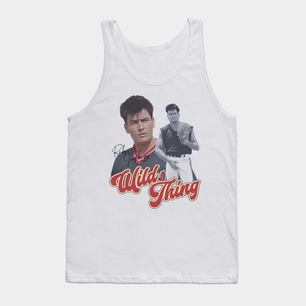 darklordpug Ricky 'Wild Thing' Vaughn Tank Top