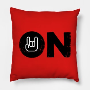 rock on Pillow