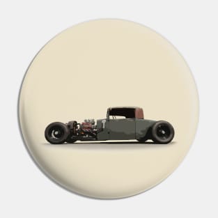 Ford Rat Rod Model A - stylized Pin