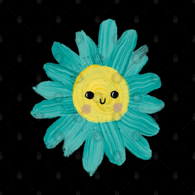 Cute summer flower by Doodle Workshop