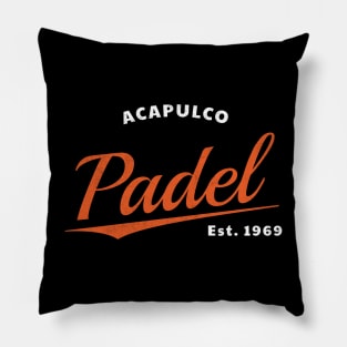 Padel Acapulco Est 1969 Pillow