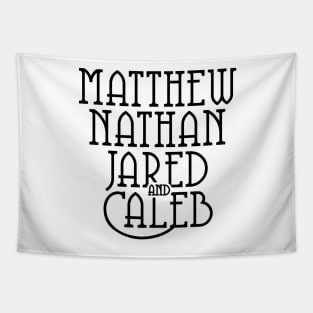 Matthew Nathan Jared & Caleb Tapestry
