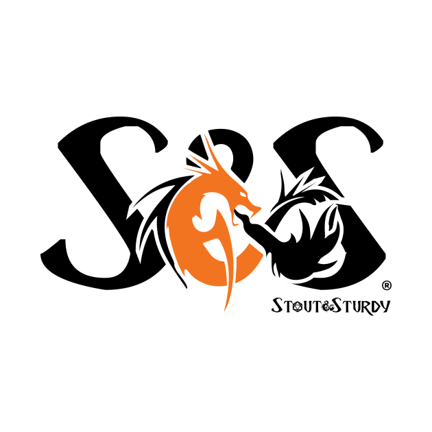 S&S dragon logo Tshirt by AsylumFWG