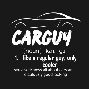 Car Lover Gifts Carguy Funny Car Collector Gifts T-Shirt