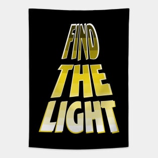 Find the Light - Yellow Tapestry