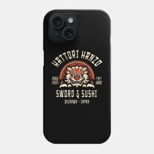 Hattori Hanzo Sword And Sushi Phone Case