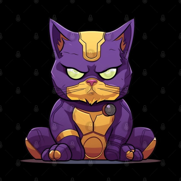 supervillain cat by FrogandFog