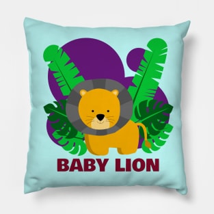 Baby Lion | Cute Baby Lion Kids Pillow