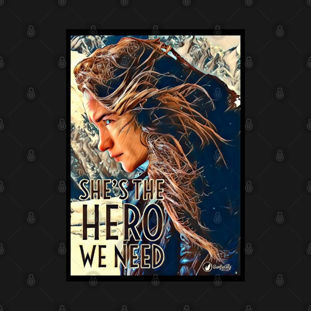 Shes The Hero We Need - Wynonna Earp #BringWynonnaHome by SurfinAly Design 