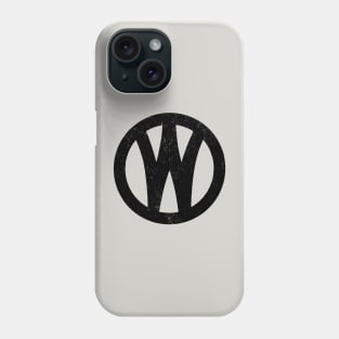 O&W Railroad NYO&W Railway Black Logo Distressed Phone Case