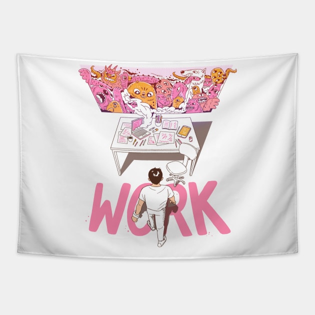 Work Tapestry by geolaw