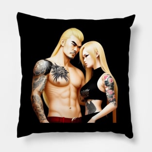 Couples clothing boyfriend girlfriend Pillow