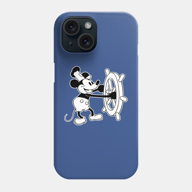 Steamboat Willie Phone Case by Gamers Gear