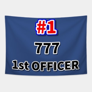 Number one 777 first officer Tapestry