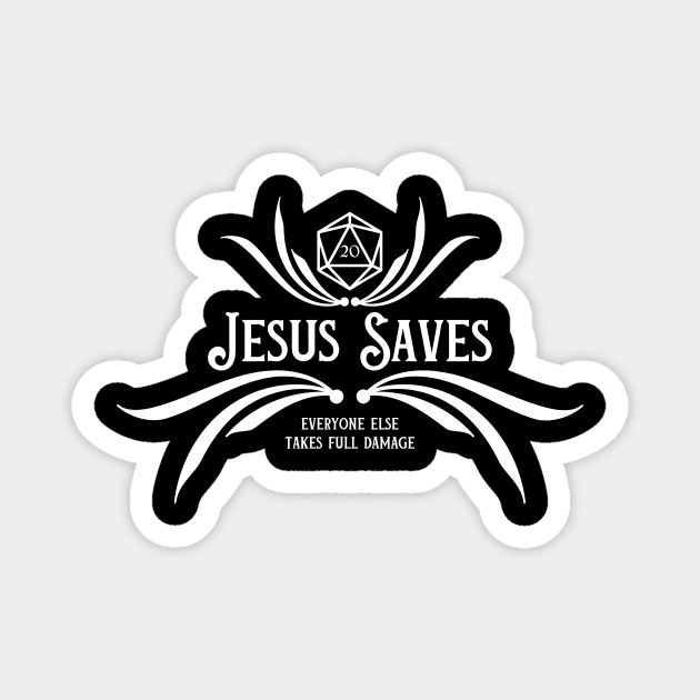 Dextrous Savior Magnet by DTwntyDesigns