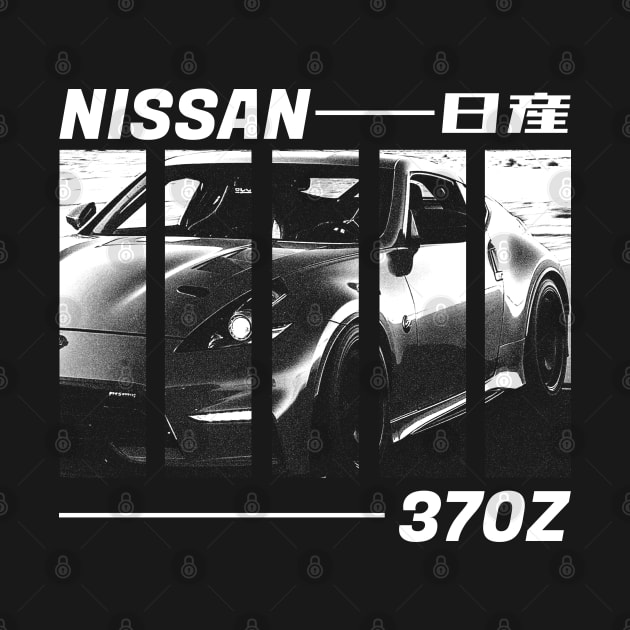 NISSAN 370Z Black 'N White 3 (Black Version) by Cero