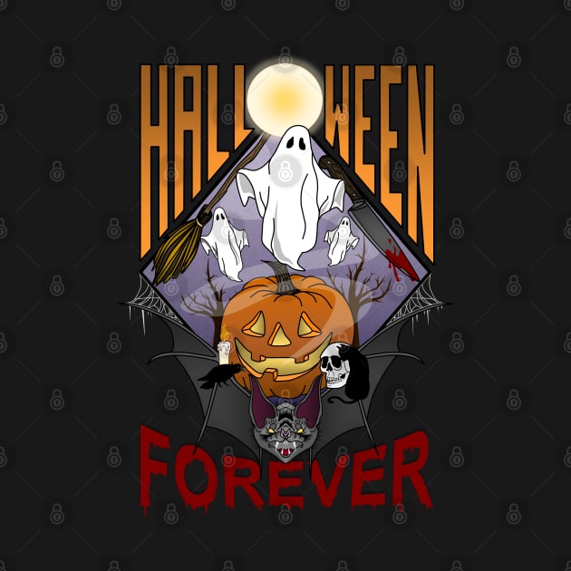 Halloween Forever by Screen Fiend Merch