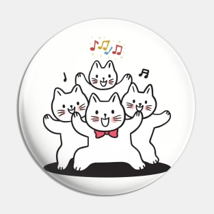 Dancing Cats Pin