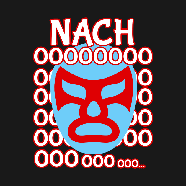 Nacho Lucha Libre Wrestling Mask Nachoooo by Zacharys Harris