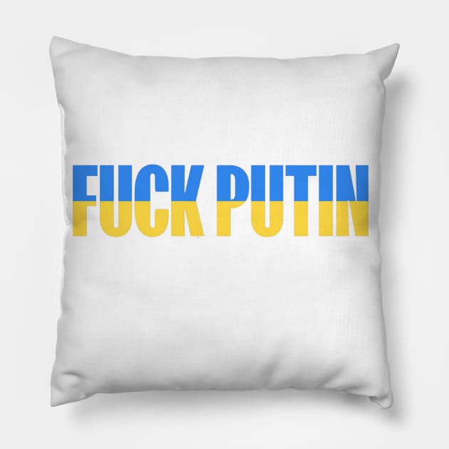 Putin FCK Pillow by Sunny_Shop