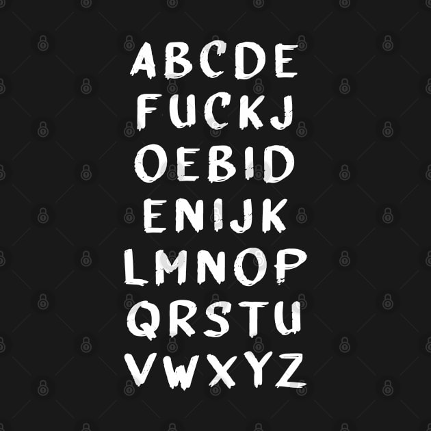 Anti Joe Biden  Alphabet by ClaudiaWinterkam