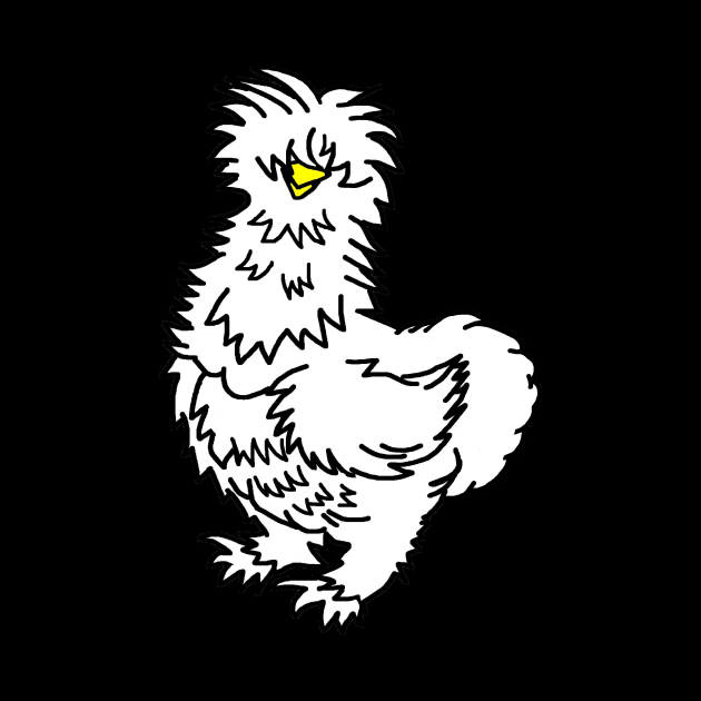 White Silkie Chicken - Silkie Chicken - Mug | TeePublic