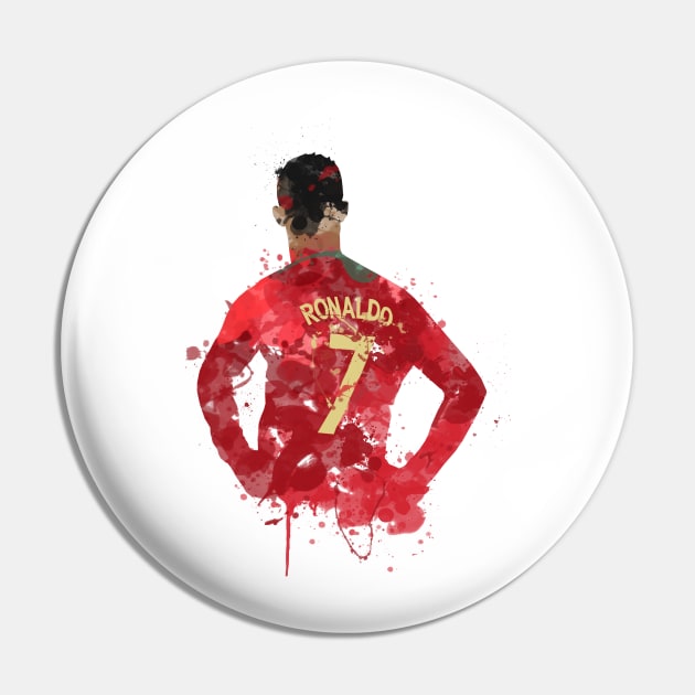 Ronaldo - Portuguese Legend Pin by FootballArcade