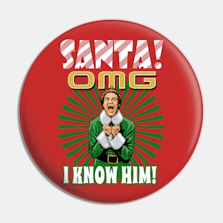 Santa!  I know him! Pin
