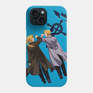 Edward and Aplhonse Elric FullMetal Alchemist Phone Case