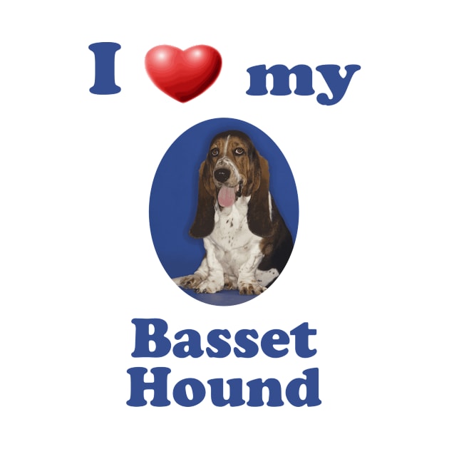 I Love My Basset Hound by Naves