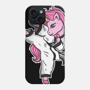 Karate Unicorn Phone Case