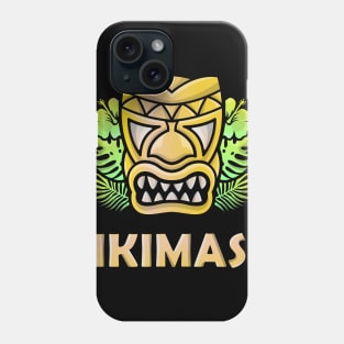 Tiki mask Character Design Phone Case