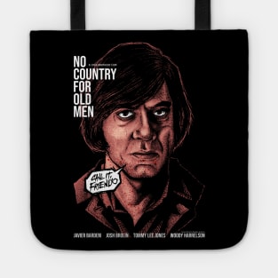 No Country for Old Men, Javier Bardem, Cult Classic Tote