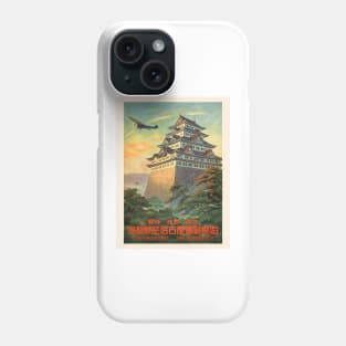 Nagoya Japan Vintage Travel Poster 1930 Phone Case