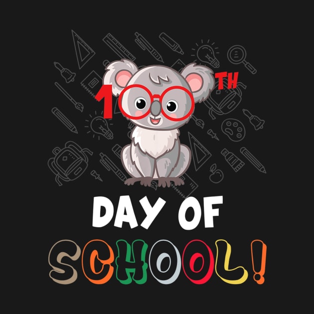 100 Days Of School Gift Koala Happy 100th Days Of School by Manonee