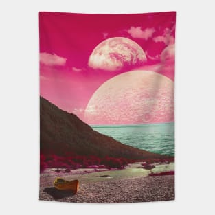 Stream Of Thoughts - Space Aesthetic, Retro Futurism, Sci-Fi Tapestry