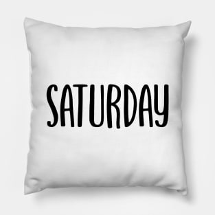 Saturday Pillow