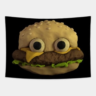 Cheeseburger Family Tapestry