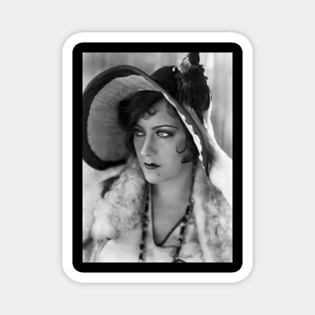 Gloria Swanson Magnet by SILENT SIRENS