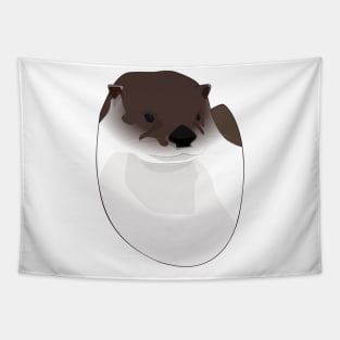 River Otter Head Tapestry